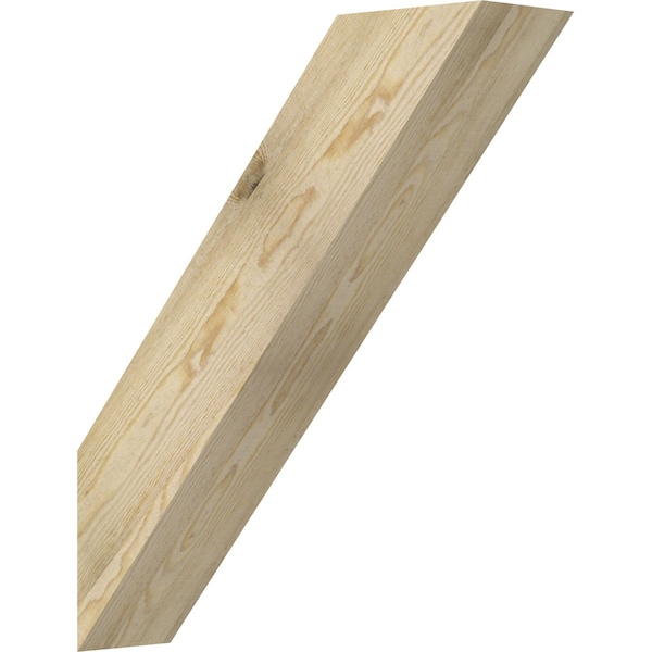 Ekena Millwork 6"W x 24"D x 28"H Traditional Rough Sawn Knee Brace, Douglas Fir BRC06X24X28TRA00RDF - main